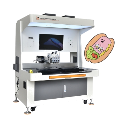 High-Precision Pop Culture Enamel Badge Filling Machine